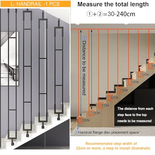 Garde-corps d'escalier personnalisable pour sécuriser les angles difficiles - 6