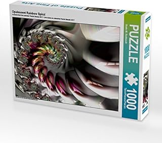 CALVENDO Puzzle Opalescent Rainbow Spiral 1000 Teile Lege-Größe 64 x 48 cm Foto-Puzzle Bild von Shako M. Burkhardt
