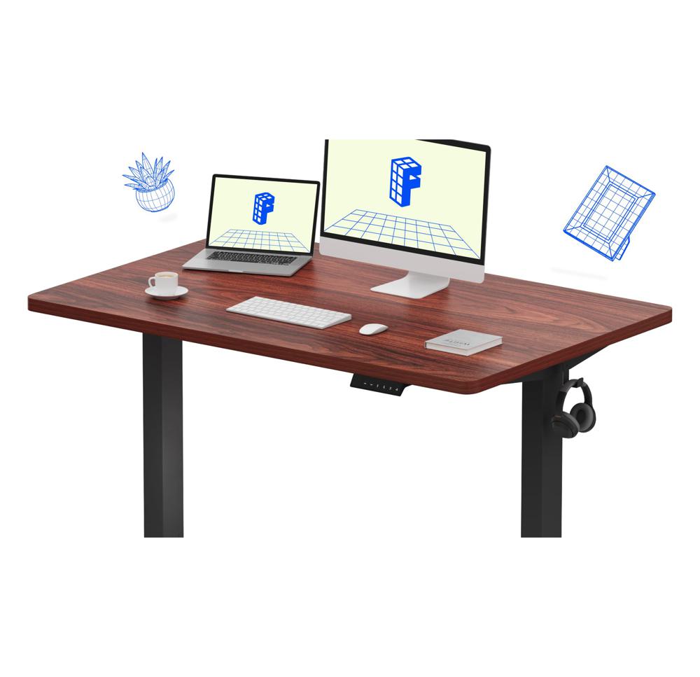 Amazon.com: FLEXISPOT EN1 One-Piece Standing Desk with 1-Inch