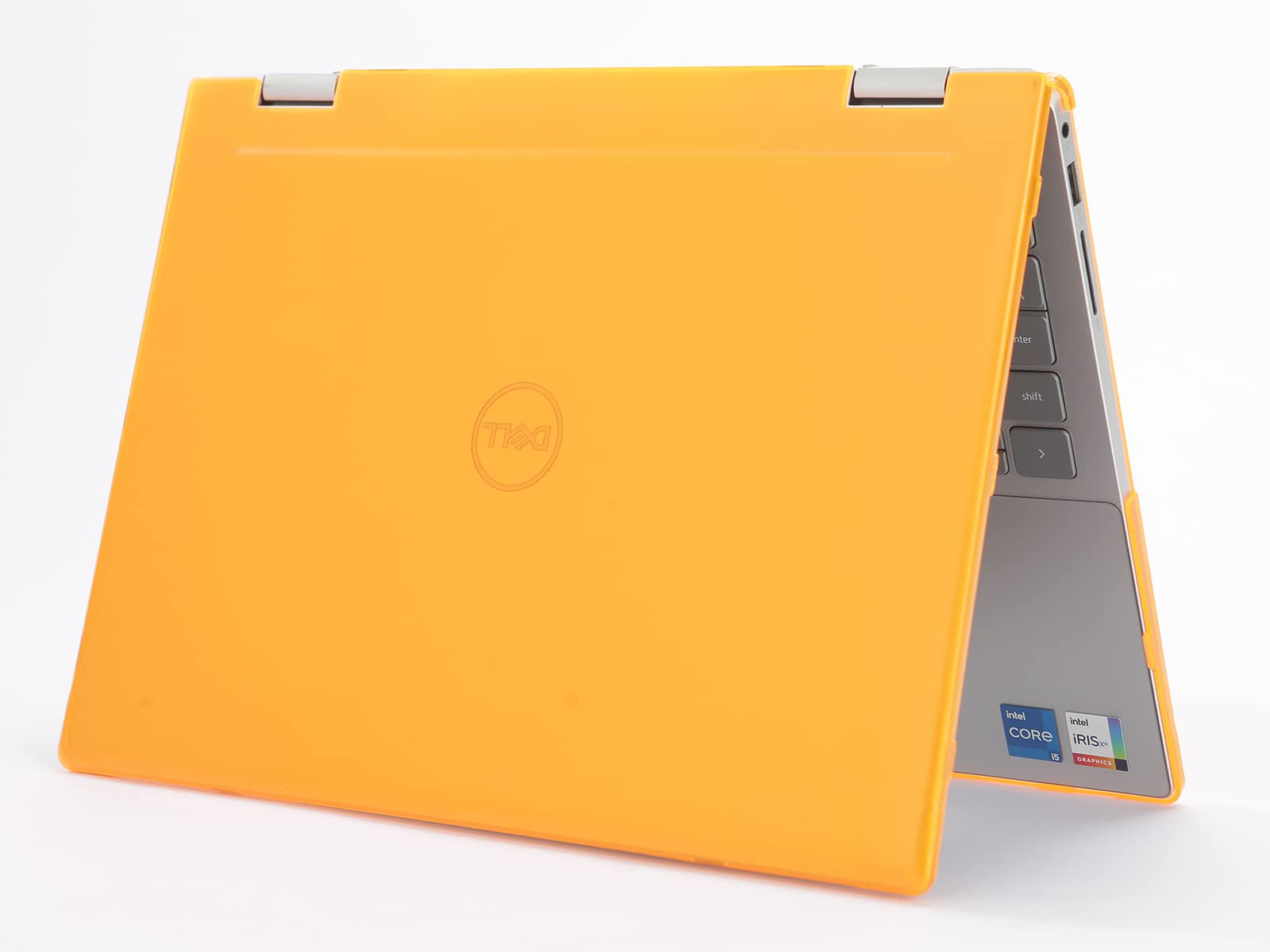 mCover Case ONLY Compatible with 2022~2023 14" Dell Inspiron 7420/7425 2-in-1 Windows Notebook Computer (NOT Fitting Any Other Dell Models) - Orange