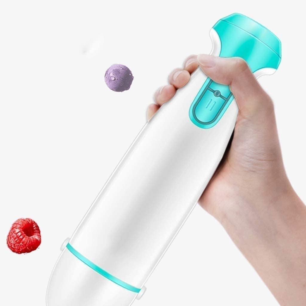Blender ręczny zanurzeniowy, ręczny blender ręczny wielofunkcyjny 3 w 1, pojemnik 700 ml, ostrza ze stali nierdzewnej, młynek do żywności dla niemowląt, koktajli i zup