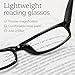 Gaoye Reading Glasses for Women, 6 pack Fashion Readers for Women Men Spring Hinge Eye Glasses, Blue Light Reading Glasses
