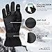 Achiou Ski Gloves,Winter Cold Weather Gloves for Men Women,Waterproof Touchscreen Snow Mittens