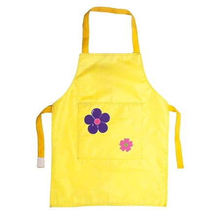 Li'll Pumpkins Yellow Flower Parachute Apron