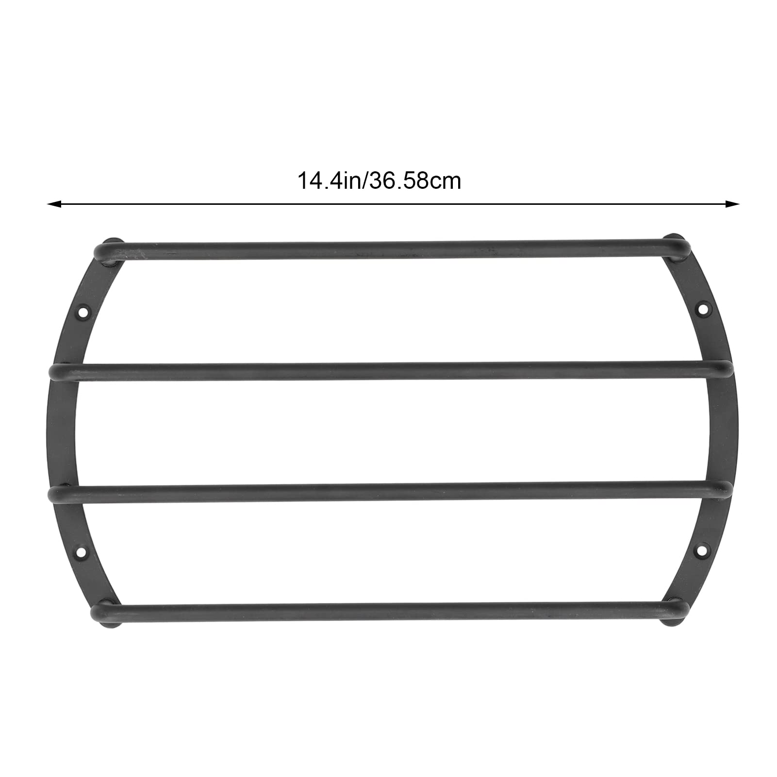 Denash Griglia per Subwoofer, Griglia per Altoparlante Automatica Universale in Ferro Completamente Saldato Antiruggine per Protezione (14,4 pollici)
