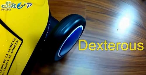 Miniatura 4 de SMOP 360 Spin Mop Comercial, Microfibra, Cubo, Sistema de Limpieza de Pisos para Tiendas y Hogares, Carrito con Ruedas, Cabezal de Repuesto