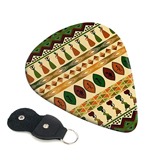 Lot de 6 médiators traditionnels africains pour guitare acoustique, guitare électrique, basse, ukulélé – fins, moyens et… - Les Beatles, Paul McCartney, John Lennon, RIngo Starr, George Harrison Lot de 6 médiators traditionnels africains pour guitare acoustique, guitare électrique, basse, ukulélé - fins, moyens et…