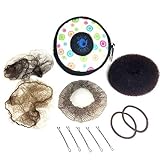 BUN SKINS by Spinner Skins- Hair Donut Bun Kit for Dancers