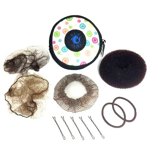 Spinner Skins BUN Skins Hair Donut Bun Kit for Dancers
