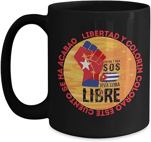 Miniatura 5 de Soy Cubano - cafecito y aroma de Cuba taza de cafe - Patria y Libertad