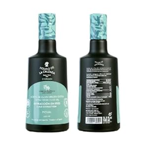 Premium Extra Vierge Olijfolie, Vroege Oogst, Koude Extractie, Picual Variëteit, 500 mL – Spaanse Olijfolie