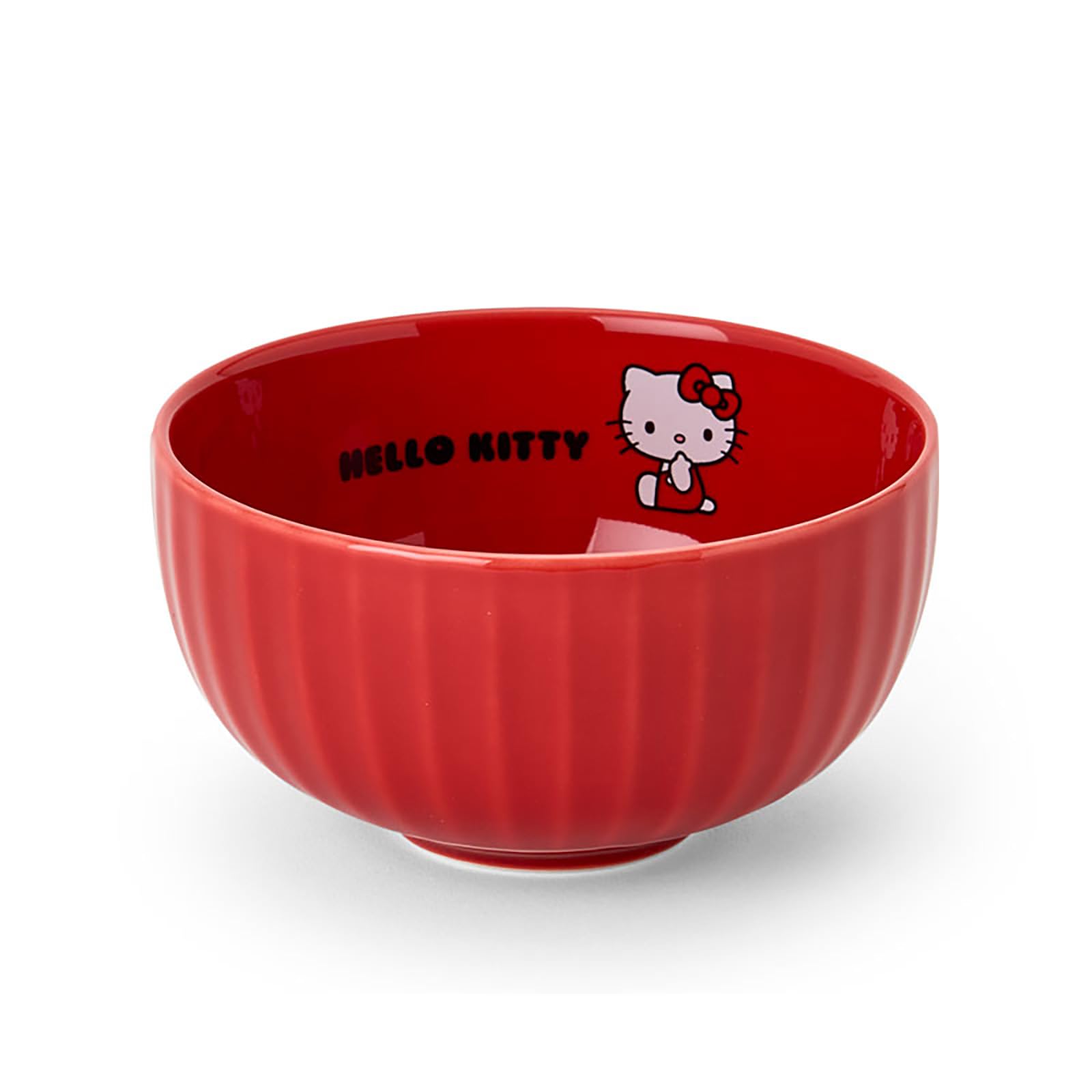 Sanrio (SANRIO) Ceramic Tea Bowl, Hello Kitty, Microwave, Dishwasher, and Dryer Safe, 358177 : Home & Kitchen