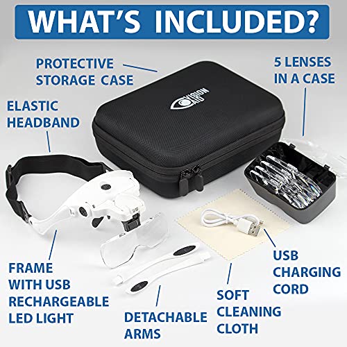 Magnifying-Glasses-with-LED-Light-5-Lenses-Headband-Storage-Case-Hands-Free-Lighted-Head-Mount-Magnifier-for-Hobby-Crafts-Macular-Degeneration-Cross-Stitch-Diamond-Painting-Close-Work