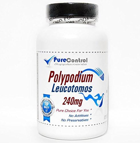 Extracto de Polypodium Leucotomos 240mg // 100 Cápsulas // Puro // por PureControl Supplements