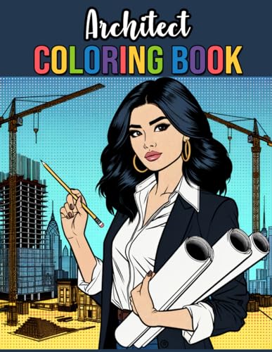 Architect Coloring Book. A Funny, Hilarious, Snarky Adult Coloring Book For Stress Relief & Relaxation. Whimsical Colorful Playground of ... of Witty Cartoons. Novelty Unique Gift Ideas image 2