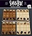 SHOBU by Smirk and Dagger: 2 Player Abstract Strategy Board Game, with Wood Boards, River Rocks and a Rope, Beautiful, Challenging and Great Gift for Couples, Family, Adults and Kids Ages 10 and Up