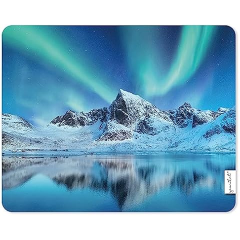 Tapis de souris younikat Aurores Boréales Cover