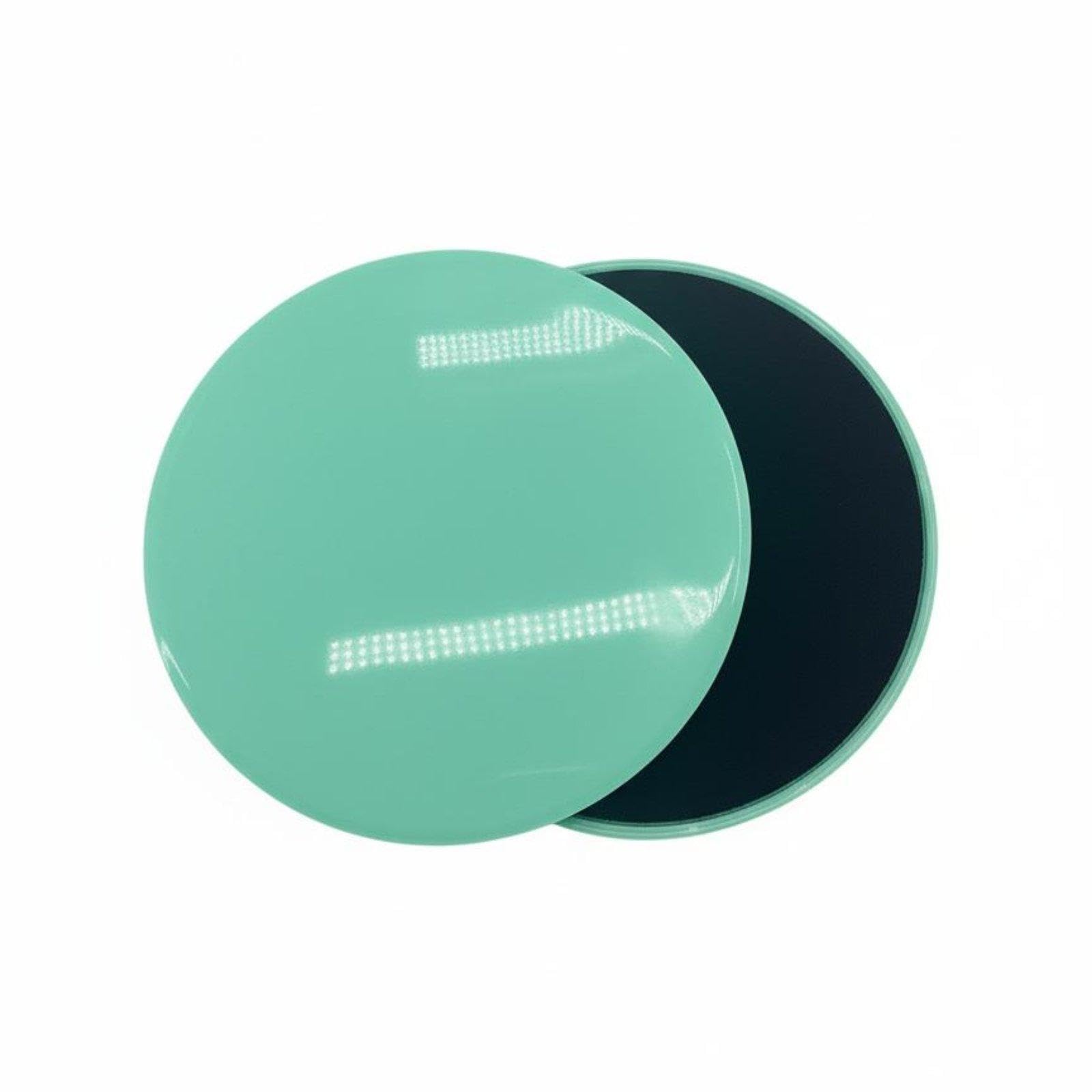 2 Pieces Core Slider Discs Double-Sided-Sided Exercise Sliders Lightweight and Portable Fitness Sliding Discs for Home Gym, Travel Green-image-21