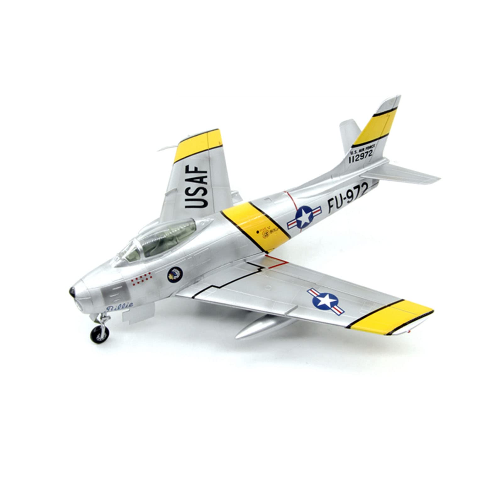 Modèle de Combattant Militaire F-86F Sabre 1/72 maquette assemblée sans bavure pour adulte