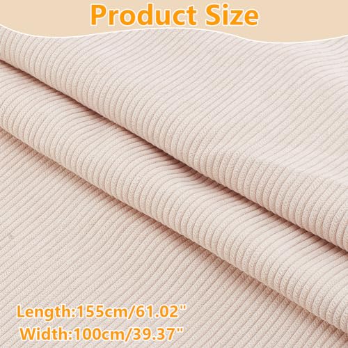 WADORN 100X155cm Corduroy Fabric - Image 2