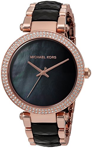 Michal Kors Women's Parker Rose Gold-Tone Watch MK6414
