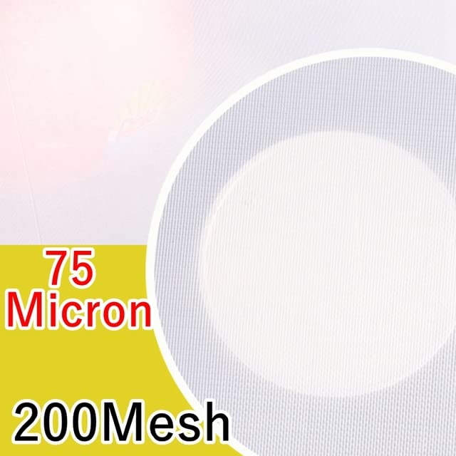 Tejido de malla de nailon, Blanco de nylon del paño queso la agricultura tela malla 25-830 tamaños múltiples micrón 20-500(200 Mesh,1x5 meter)