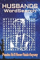 Husbands Word Search Puzzle Book: 55 Hilarious Puzzles About Marriage, In-Laws, and Domestic Chaos – Perfect Gift for Husbands, Dads, and Men B0F5P1T6RN Book Cover
