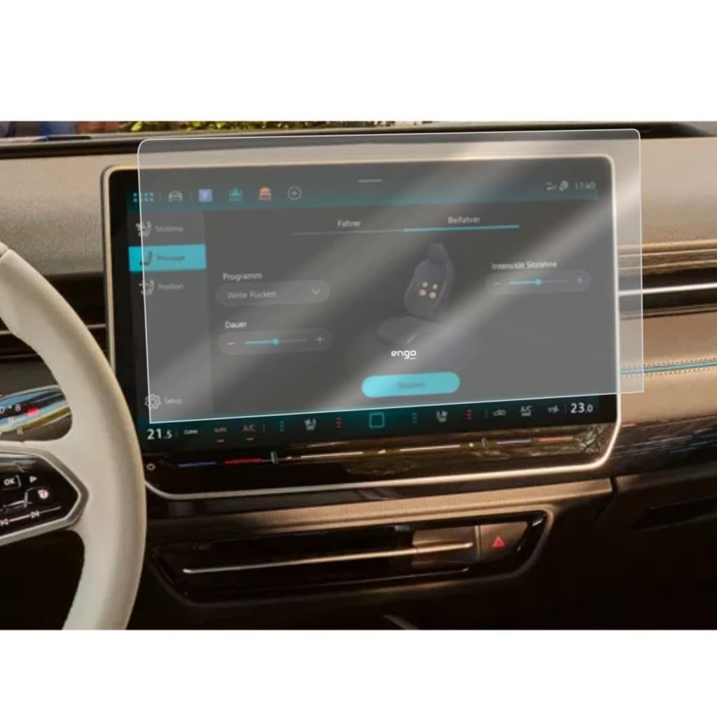Engo Volkswagen ID.7 15 İnç İle Uyumlu Mat Ekran Koruyucu Multimedya