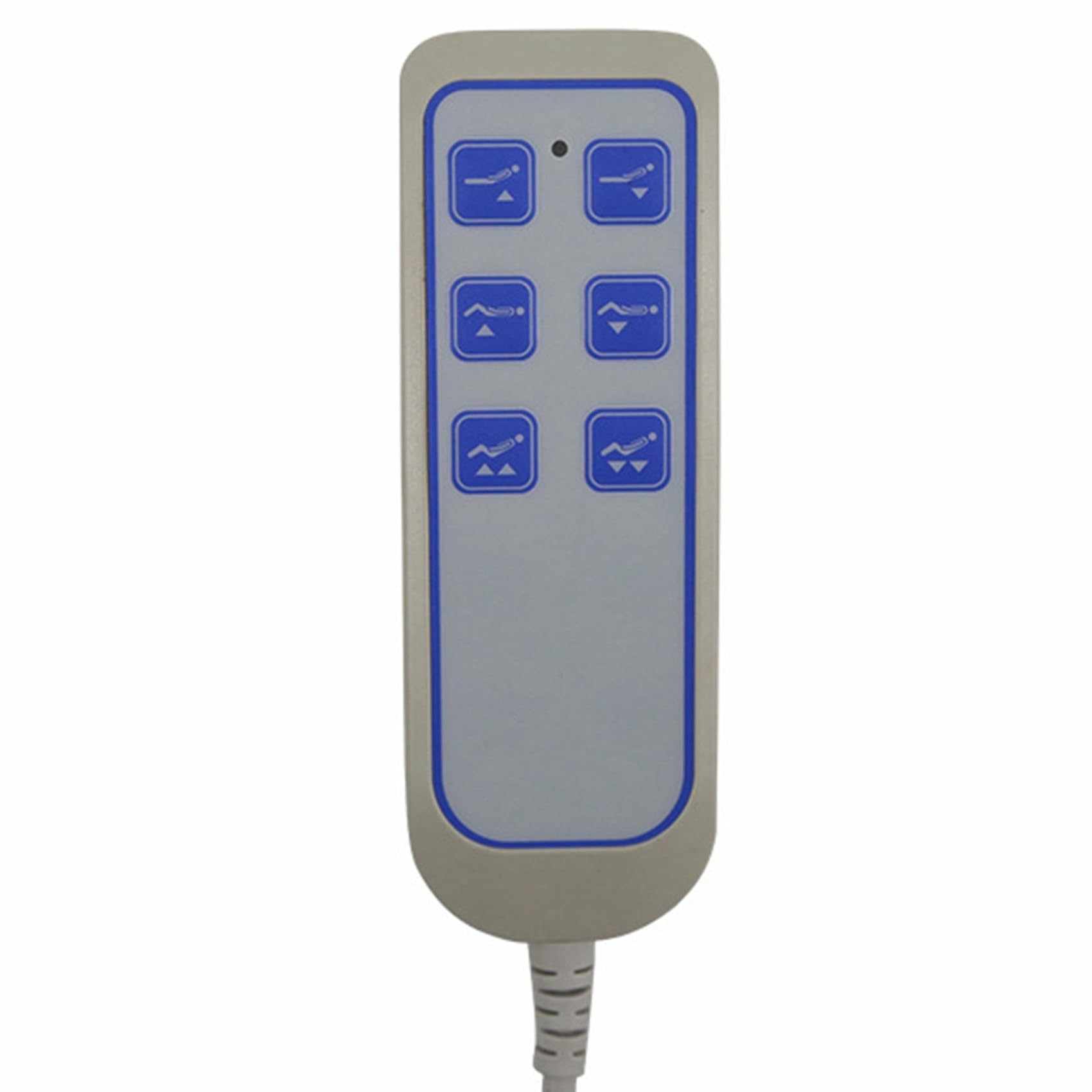 2X -04 Télécommande Manuelle pour Fauteuil Élévateur IP66, Télécommande pour Lit Élévateur, Contrôleur de Tige de Poussée Électrique avec Prise 8 Broches 9 Fils