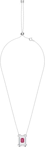 Miniatura 2 de Swarovski Collar, pendientes y pulsera Chroma Colección de joyas de cristal, acabado rodio, acabado dorado cristal rosa, cristales transparentes