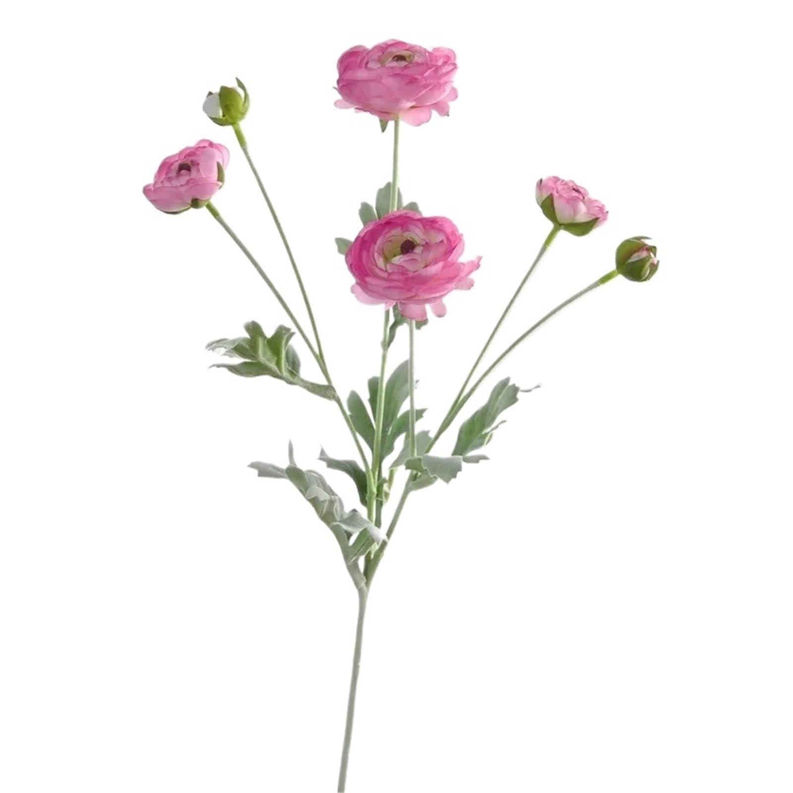 LuoAXINN Artificial Flower Branches 6 Heads/Bouquet Peonies Artificial Flowers Wedding Home Decoration(Color5)