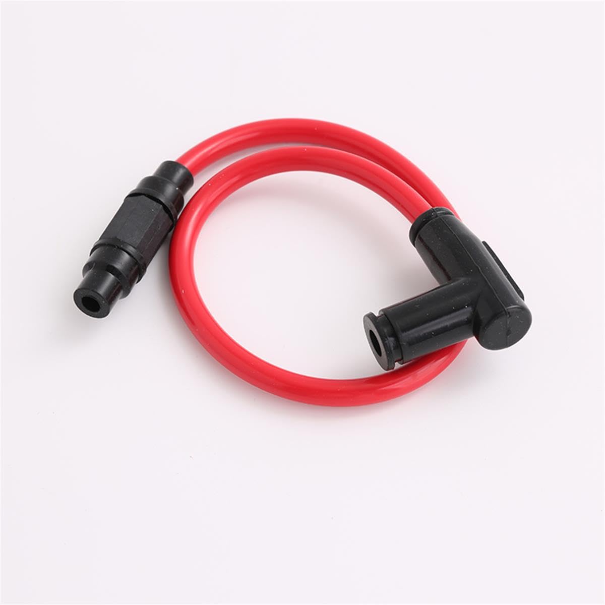 Ignition Coil Pack 8.8mm Dual Core Race Power Ignition Coil Ignition Spark Plug Fit For Honda For Yamaha For Suzuki Iridium Wire Ignition Coil Wire Harness(Red)