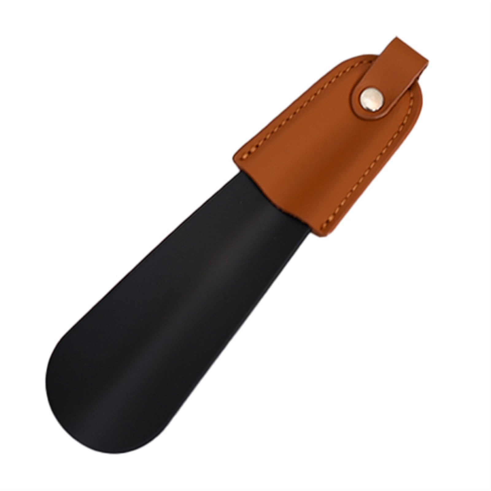 WEKONUMEX Shoe Horns, Lightweight,Easy Wear Helper Shoehorns,for Seniors,Men,Women,Or Adults(Brown)