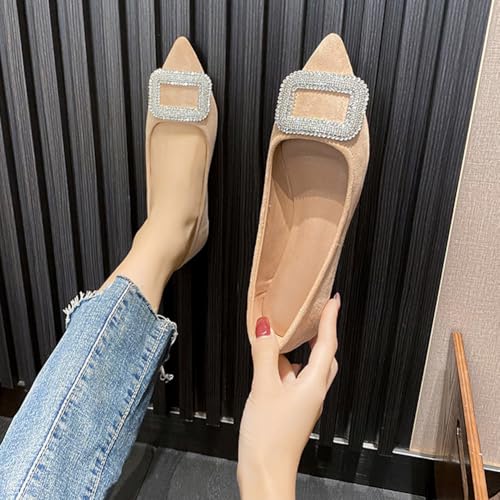 Ballerines pointues confortables grand confort avec décolleté - 5