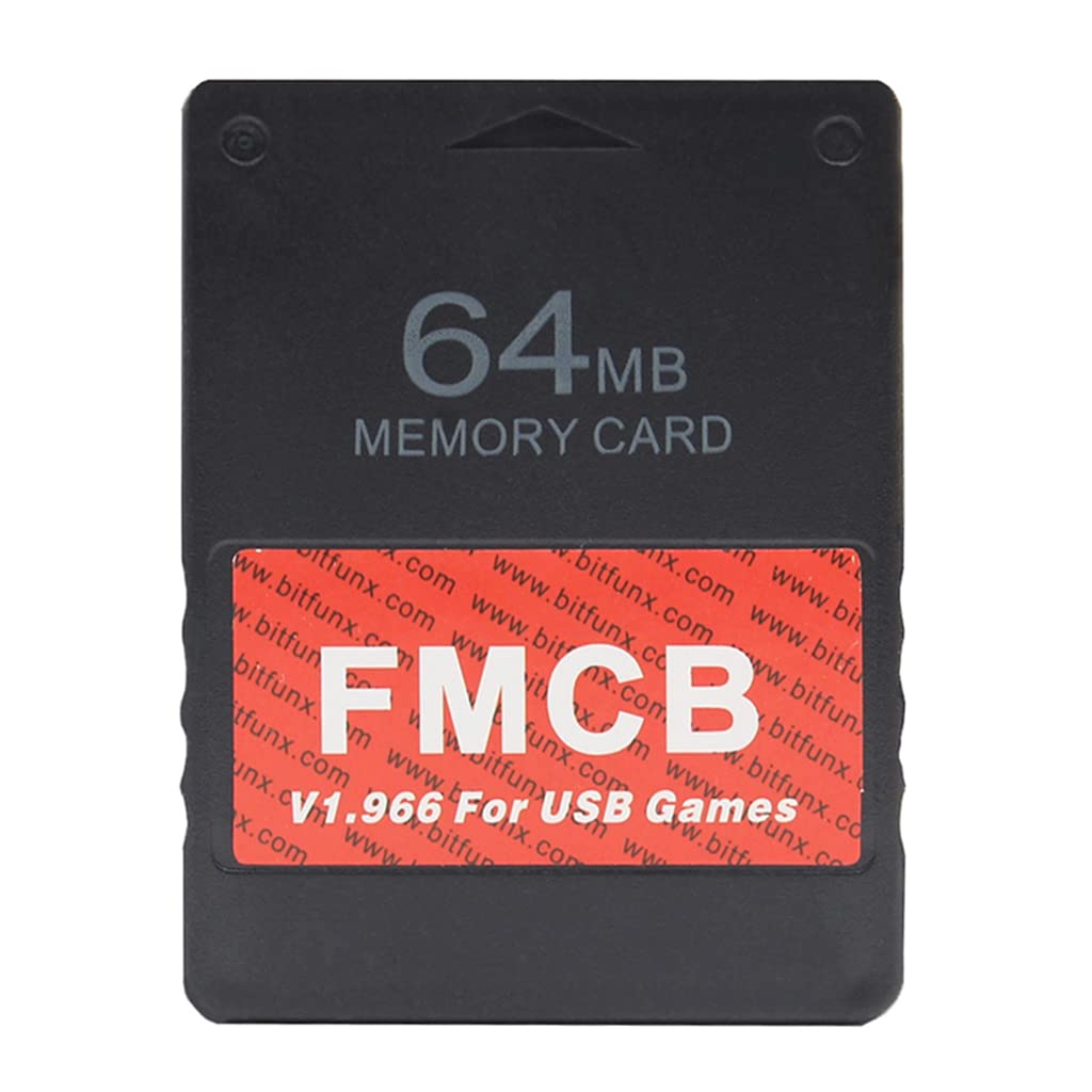 FMCB フリー McBoot カード V1.966 PS1 プラグプレイメモリカード 8MB/16MB/32MB/64MB で USB ディスクまたはハードディスクでゲームを実行
