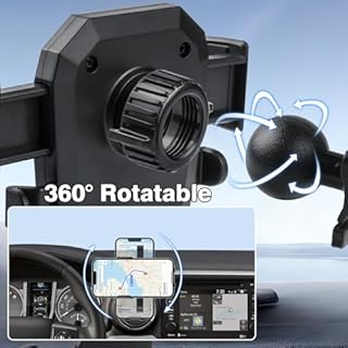 Sunsdrew Car Phone Holder for 2016-2023 Toyota Tacoma 3rd Gen. Auto Accessories,Adjustable Air Vent Mount Holder, Ultra Stable Phone Stand for All Phones