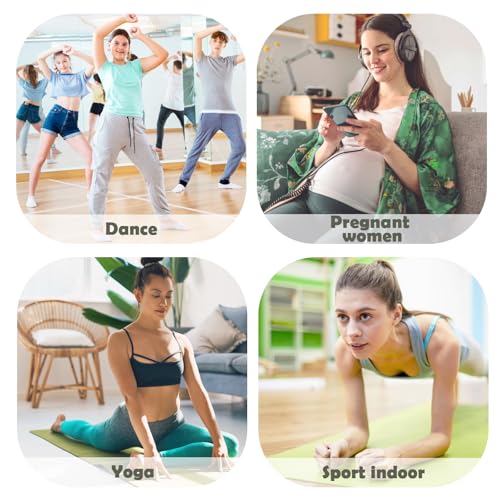 Image of Women's Non-Slip Pilates Yoga Socks, 5-Toe Breathable Cotton Sports Socks, For Pregnant Women, 3 Pairs