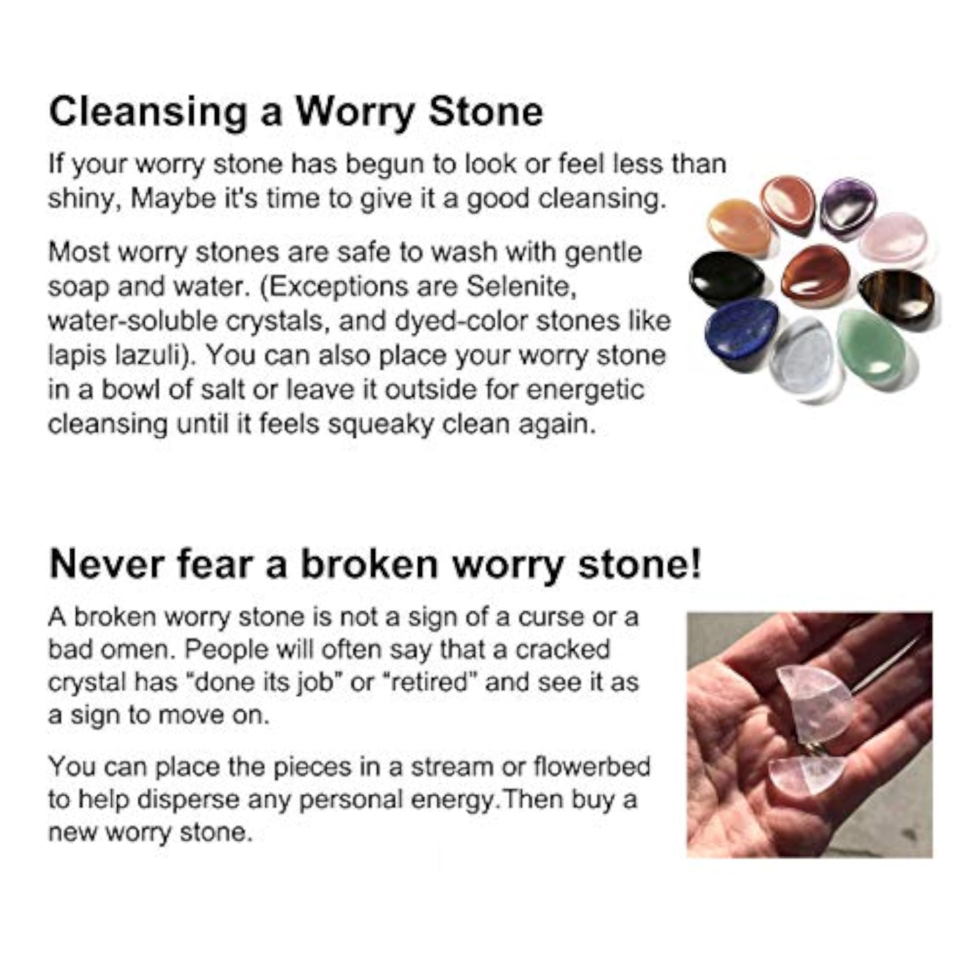 Rock Quartz Thumb Worry Healing Stone Pocket Palm Stone