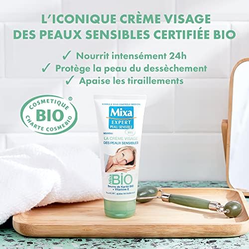 Crème Hydratante Bio Peaux Sensibles Mixa Le Tube De 100ml - vue 3