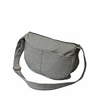 【sasicco】 【日本製】 柔道着の生地を使用した三河木綿バッグ リーフショルダー (消防刺子)