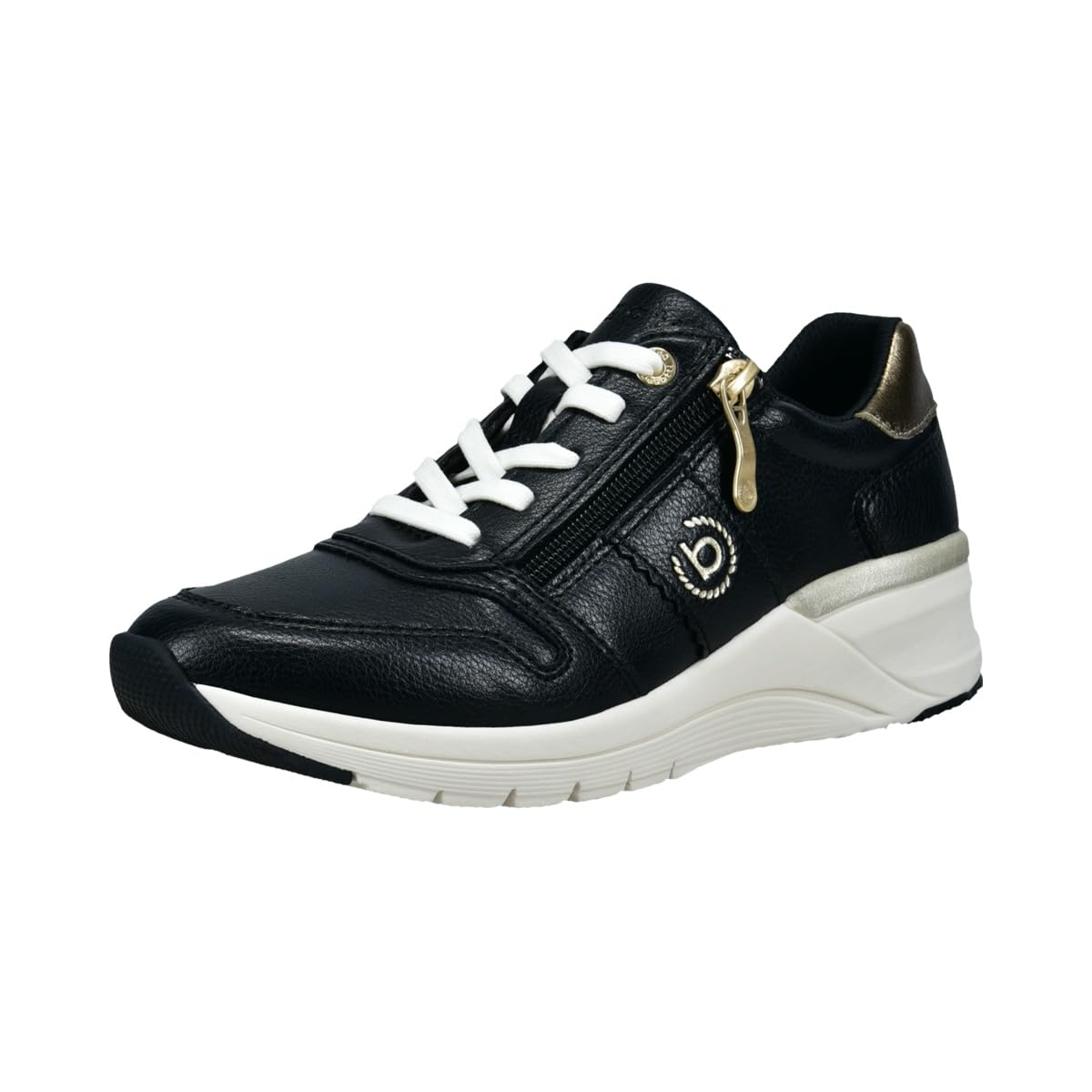bugatti Women's Trainers 435AQI065050-1051, 38, Black