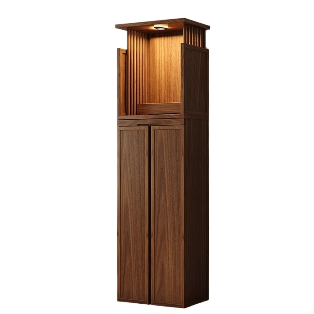 RUNZE765Z Cabinet Wood Altar Console Elegant Oriental