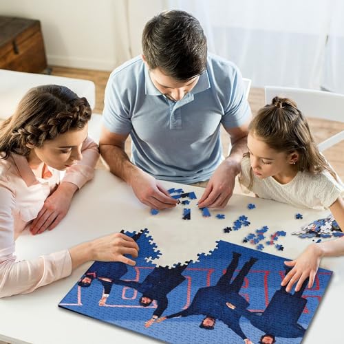 Puzzles 500 pièces pour Adultes Les Beatles Puzzles pour Adultes Puzzle en Bois Puzzles Amusants en Famille (52x38cm) - Les Beatles, Paul McCartney, John Lennon, RIngo Starr, George Harrison Puzzles 500 pièces pour Adultes Les Beatles Puzzles pour Adultes Puzzle en Bois Puzzles Amusants en Famille (52x38cm) – Image 3