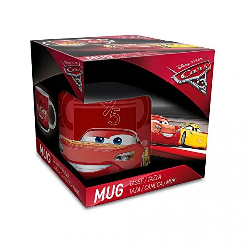 Tasse Mug Cars 3 Disney Pixar - Modèle Aléatoire - Flash Mc Queen Cadeau Anniversaire Garcon Voiture - 463