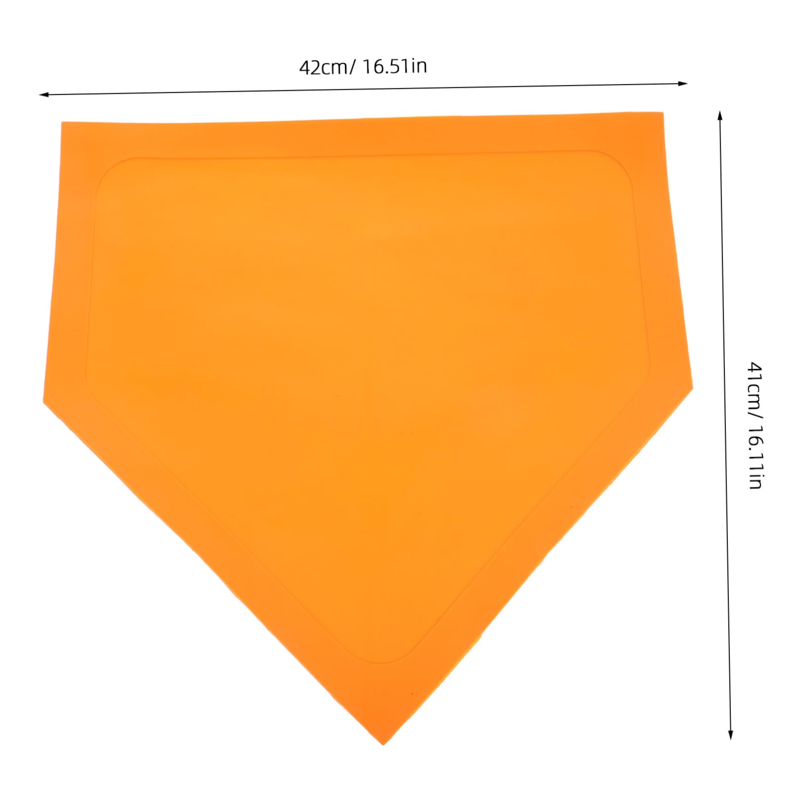 BCOATH Baseball Disc Portable Training Equipment for Gym Backyard Practice Lightweight Durable TPE Material Perfect for Batting Base Pitching Practice