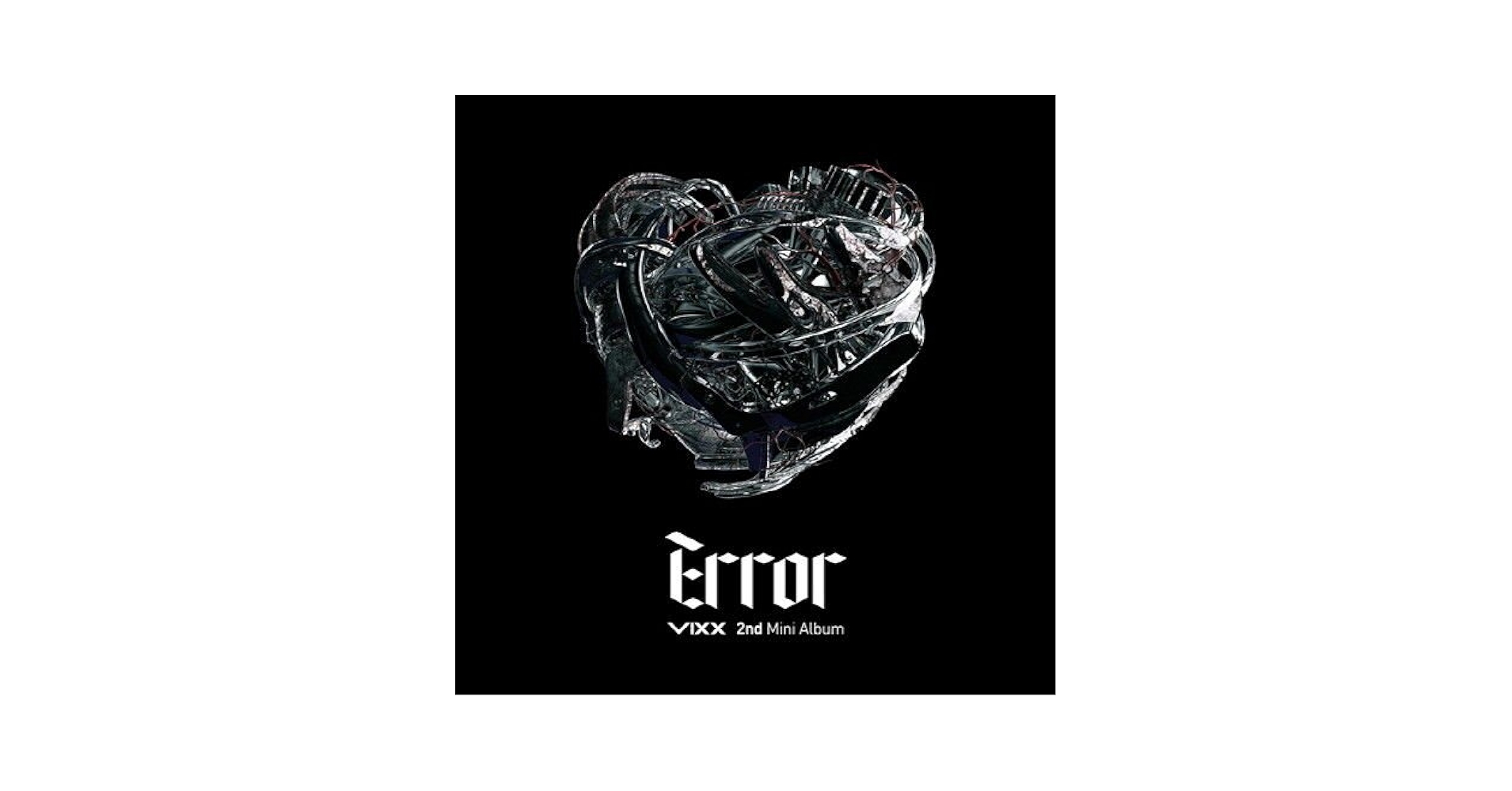 EXOkpopCDアルバム VIXX - VIXX [ERROR] 2nd Mini Album CD+Photobook+Photocard+