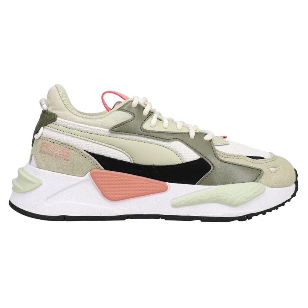 Womens Rs-Z Reinvent Lace Up Sneakers Shoes Casual - Green