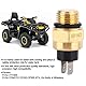 Yctze Motorrad-Thermostat-Temperatursensor, Thermostatschalter für ATV300/CFMOTO CF250, Kupfer, 21 x 43 mm