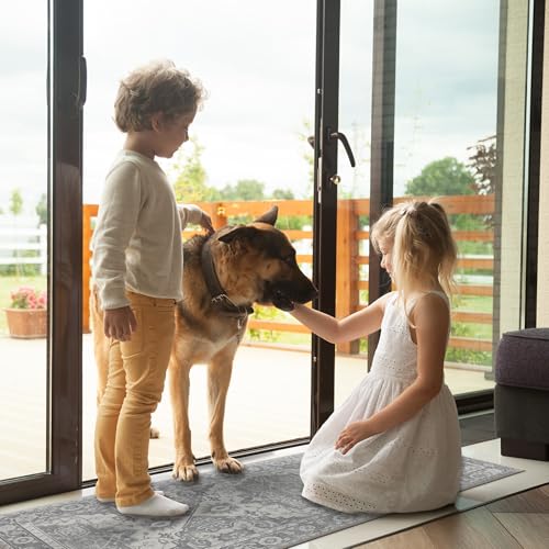 Maxrugrs 1 RUG Washable Runner Rug 2X6 Stain Resistant Kitchen Rug Runners thumb #4