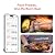 Meatmeet Wireless Bluetooth Meat Thermometer Digital, Standalone Base, WiFi Unlimited Range, AI guided cooking, 6 Sensors with ± 0.18°F Accuracy, 4 Probes for Kitchen, BBQ, Grill, Oven, Smoker (Z Pro)
